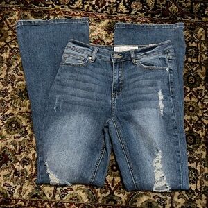 Indigo Rein Flare Jeans Size 7 /27